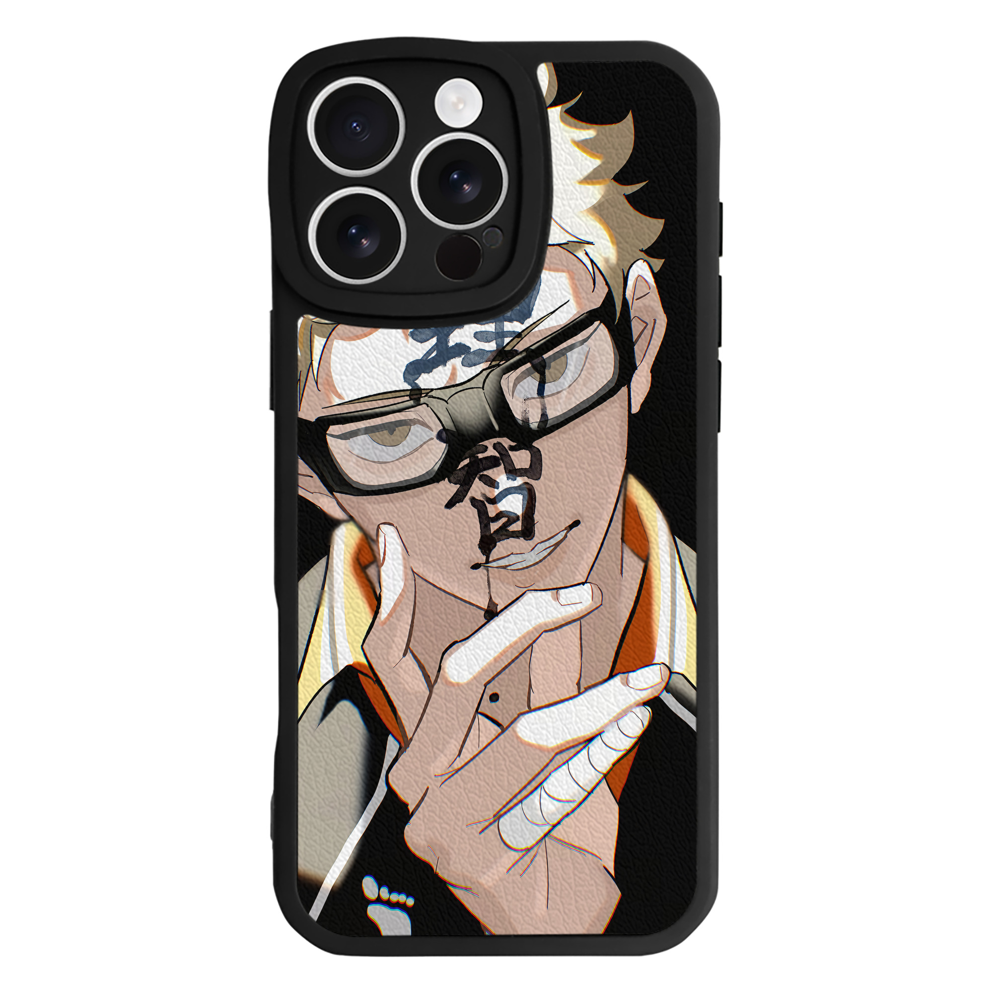 （画像用） ハイキュー!! Haikyu!! 【iPhone 16シリーズ対応】シリコンスマホケース（レザー調） 材質：シリコン